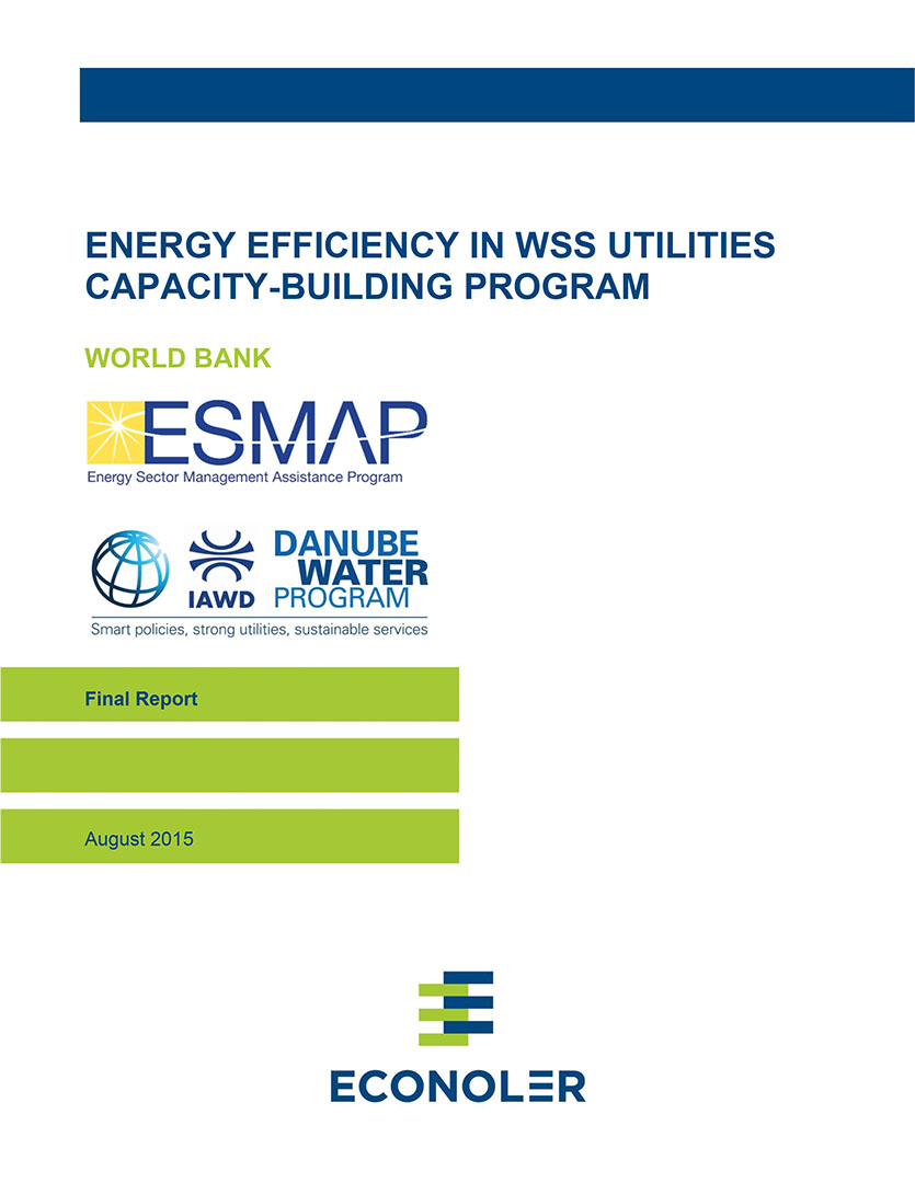 Energy Efficiency in WSS Utilities Capacity Building Program: Final Report