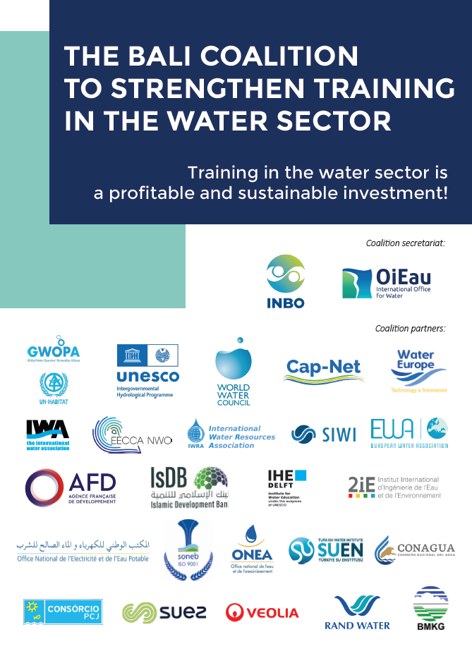 The Bali Coalition to strengtehn training in the water sector 