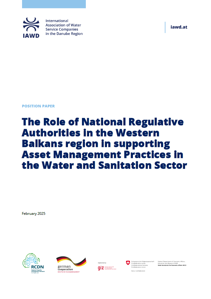 The Role of National Regulative Authorities in the Western Balkans region in supporting Asset Management Practices in the Water and Sanitation Sector