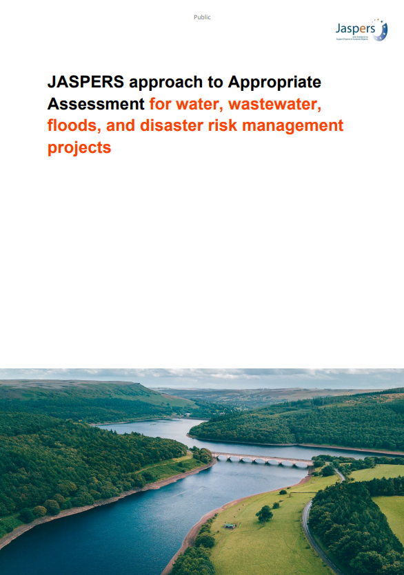 JASPERS approach to Appropriate Assessment for water, wastewater, floods, and disaster risk management projects