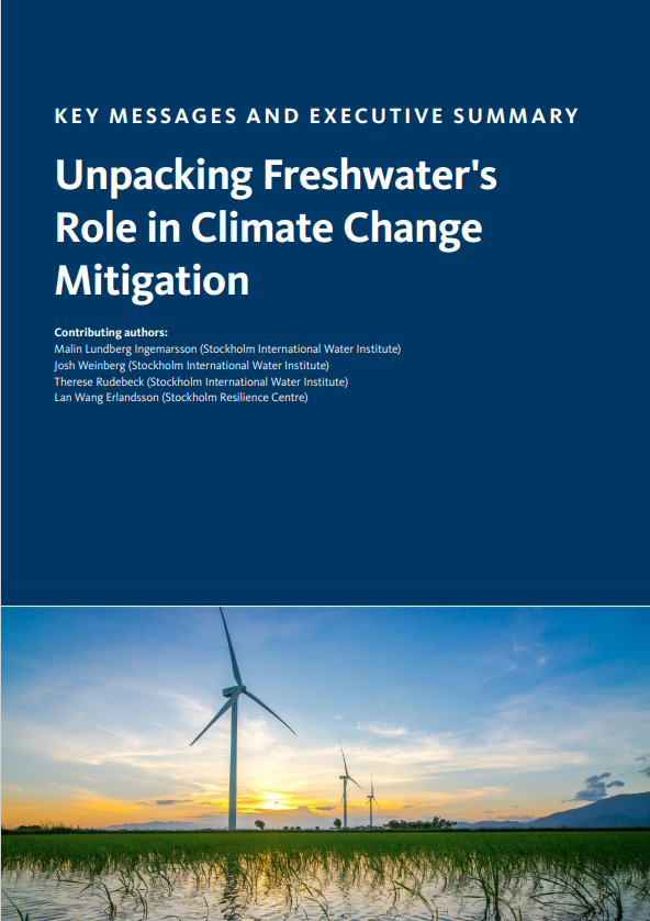 Unpacking Freshwater's Role in Climate Change Mitigation