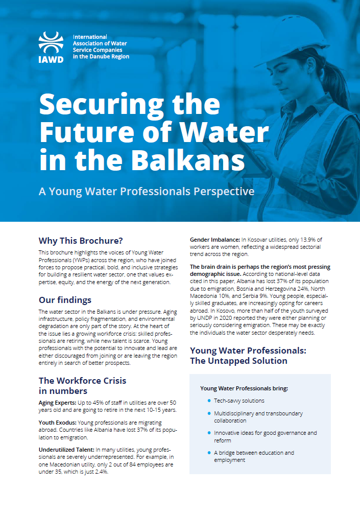 Securing the Future of Water in the Balkans - A Young Water Professionals Perspective