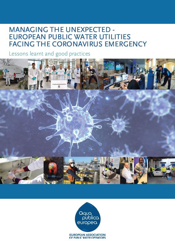 Managing the Unexpected: European Public Water Utilities Facing the Coronavirus Emergency