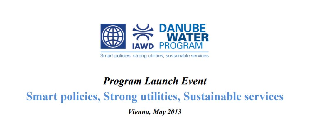 Danube Water Program Launch Event