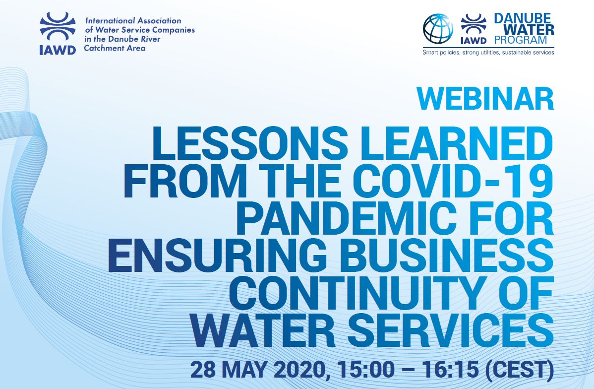 Lessons learned from the COVID-19 pandemic for ensuring business continuity of water services