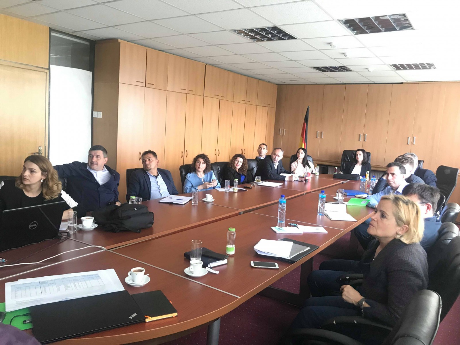 Visit of Project Manager "Asset Management - Advisory Services for South East European Countries" and representatives of Hydro-Comp Company in Pristina