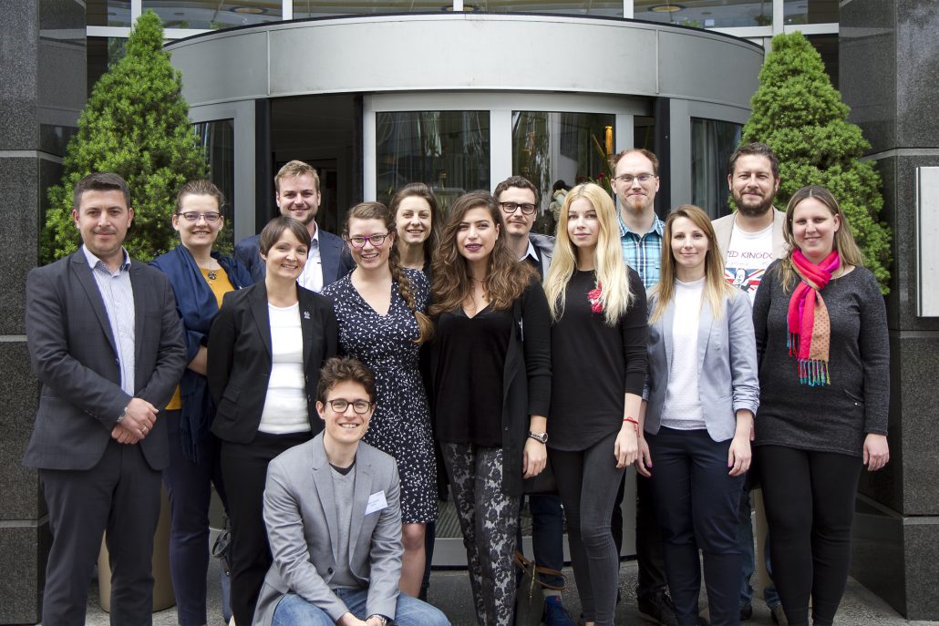 YWP chapter chairs meet at 2018 YWP Danube regional workshop in Vienna